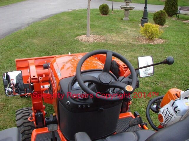 Mirrors On B | OrangeTractorTalks - Everything Kubota